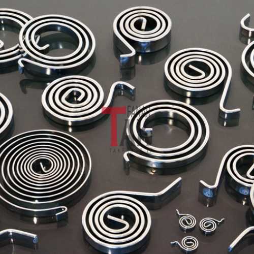 انواع فنر تسمه ای به صورت عمده